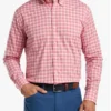 Graham's Style Store Dubuque Peter Millar Sport Shirt - Pink Plaid Men’s Tops 2 Graham's Style Store Dubuque Peter Millar Sport Shirt - Pink Plaid Men’s Tops