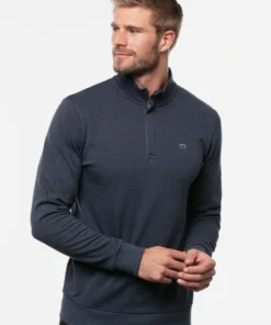Travis Mathew Cloud Quarter Zip 2.0 Men’s Tops