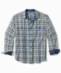 Men’s Tops Tommy Bahama Big & Tall Canberra Plaid L/S Shirt