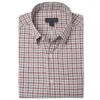 Scott Barber Burgundy/Grey Gingham