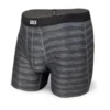 Graham's Style Store Dubuque Underwear SAXX Hot Shot Boxer Brief Black Heather