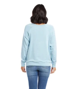 Karen Kane Twist Hem Sweatshirt