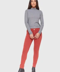 Lola Blaire Mid Rise Skinny Denim
