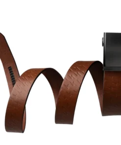 Mission Belt CO Belts Mission Bolt Full Grain Leather Belt With Black Buckle