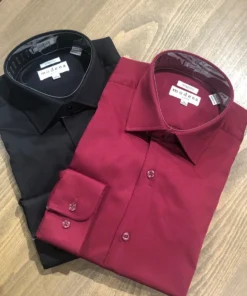 Modena Solid Slim Fit Dress Shirt - 2 Colors Men’s Tops 11 Modena Solid Slim Fit Dress Shirt - 2 Colors Men’s Tops