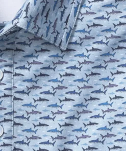 Johnston+Murphy Men’s Tops J&M Shark Performance Polo