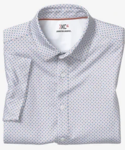 Johnston+Murphy J&M Performance Blue Multi Square