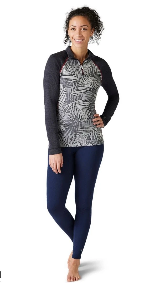 SmartWool Merino 250 Base Layer Pattern Quarter Zip Women’s Tops 8 SmartWool Merino 250 Base Layer Pattern Quarter Zip Women’s Tops
