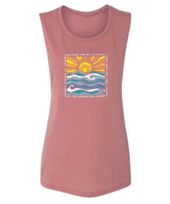 Unsalted Coast Flowy Tank