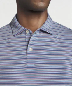 Peter Millar Drirelease Captain Stripe Men’s Tops
