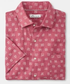 Peter Millar Kiva Beach Linen Men’s Tops