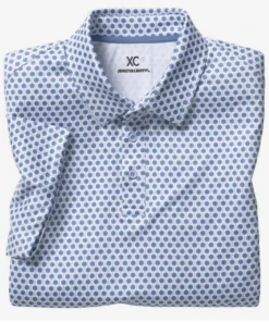 Johnston+Murphy Johnston & Murphy Dotted Polo