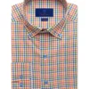 David Donahue Gingham Sport Shirt