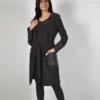 Frank Lyman Long Tie Front Cardigan