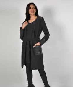 Frank Lyman Long Tie Front Cardigan