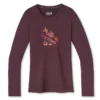 Women’s Tops W's Smartwool 150 Chairlift L/S Graphic Tee