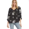 Women’s Tops Karen Kane Blouson Sleeve Top