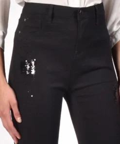 Frank Lyman Glitter Jean Women’s Bottoms