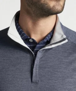 Peter Millar Stealth Performance 1/4 Zip Men’s Tops