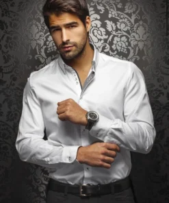 AuNoir Ferre Solid Sport Shirt