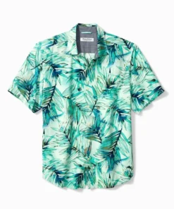 Men’s Tops Tommy Bahama Veracruz Cay Aqua Fronds