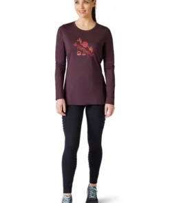 Women’s Tops W's Smartwool 150 Chairlift L/S Graphic Tee