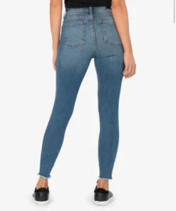 Kut Connie High Rise Fab Ab Slim Fit Ankle Skinny