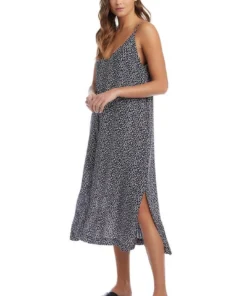 Karen Kane Side Slit Cami Dress