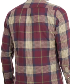 Barbour Farley Flannel Plaid Men’s Tops