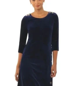 Dresses & Skirts Gretchen Scott Velvet Button Up Buttercup Dress