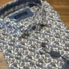 Serica Blu Paisley Print Sport Shirt Big & Tall
