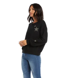 Karen Kane Embellished Star Top Women’s Tops