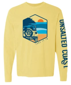 Unsalted Coast L/S Jeep Tee