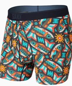 Underwear SAXX Quest Multi Fish Are Fly 6 Underwear SAXX Quest Multi Fish Are Fly