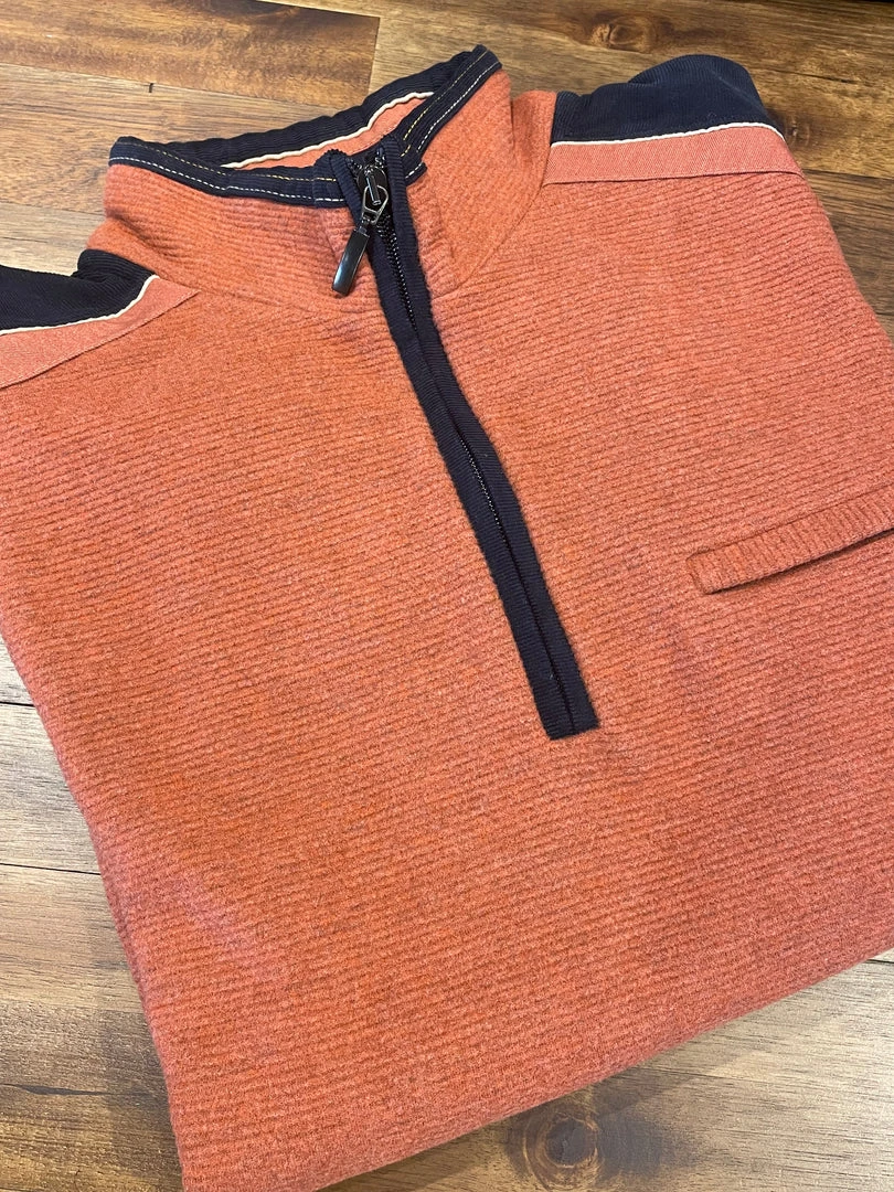 Montechiaro Ribbed 1/4 Zip Sweater Men’s Tops 3 Montechiaro Ribbed 1/4 Zip Sweater Men’s Tops