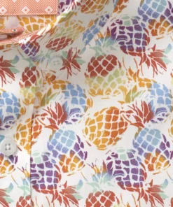 Johnston+Murphy Men’s Tops Johnston & Murphy Pinneapple SS