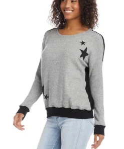 Karen Kane Embellished Color Block Top