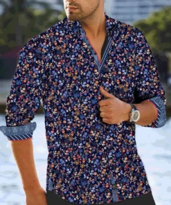 Men’s Tops AuNoir Louis Floral Sport Shirt