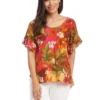 Women’s Tops Karen Kane Floral Print Top