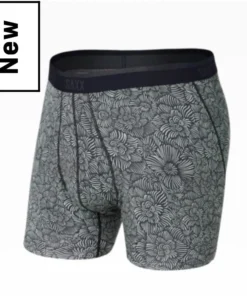 SAXX Platinum India Ink Floral Sketch