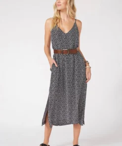 Karen Kane Side Slit Cami Dress