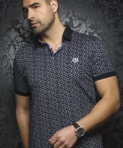 AuNoir Origami Men's Polo