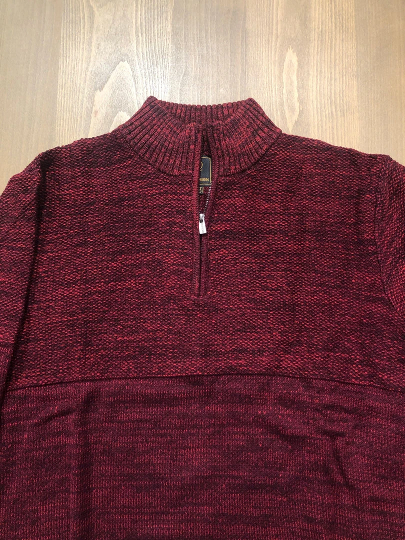 FX/Fusion Men’s Tops FX Fusion Quarter Zip Textured Mock 6 FX/Fusion Men’s Tops FX Fusion Quarter Zip Textured Mock