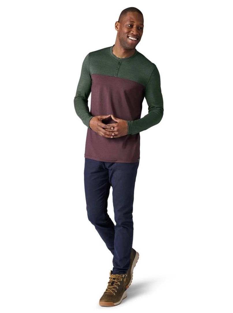 Smartwool M's Sport 150 Henley 6 Smartwool M's Sport 150 Henley