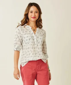 Carve Designs Dylan Gauze Shirt Women’s Tops