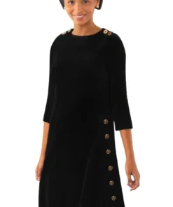 Dresses & Skirts Gretchen Scott Velvet Button Up Buttercup Dress