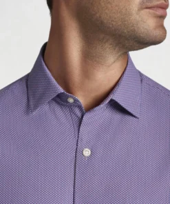 Peter Millar Ellis Perf Poplin SS