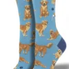 Sock Smith SockSmith Golden Retrievers Women’s Socks & Footies