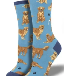 Sock Smith SockSmith Golden Retrievers Women’s Socks & Footies