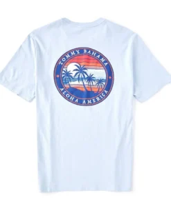 Tommy Bahama Aloha Americana Tee Men’s Tops
